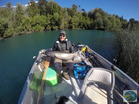 Fotos da pesca esportiva em Chaiten no Chile